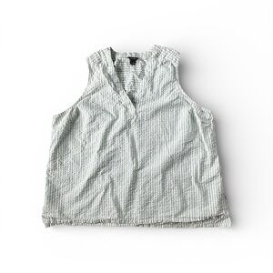 Eddie Bauer Womens striped Tank Top - Gray